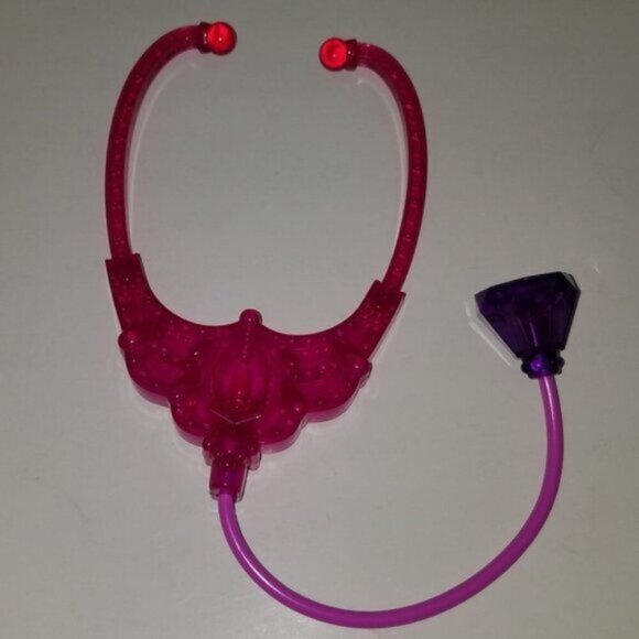 Barbie Purple Stethoscope CHILD SIZE TOY Doctor Nurse Pretend Play - Picture 1 of 5